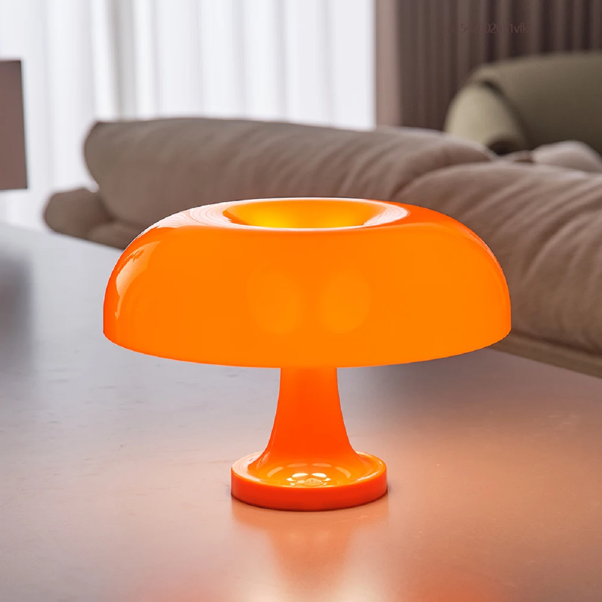 Classic Mushroom-Shaped Table Lamp in Vintage Style