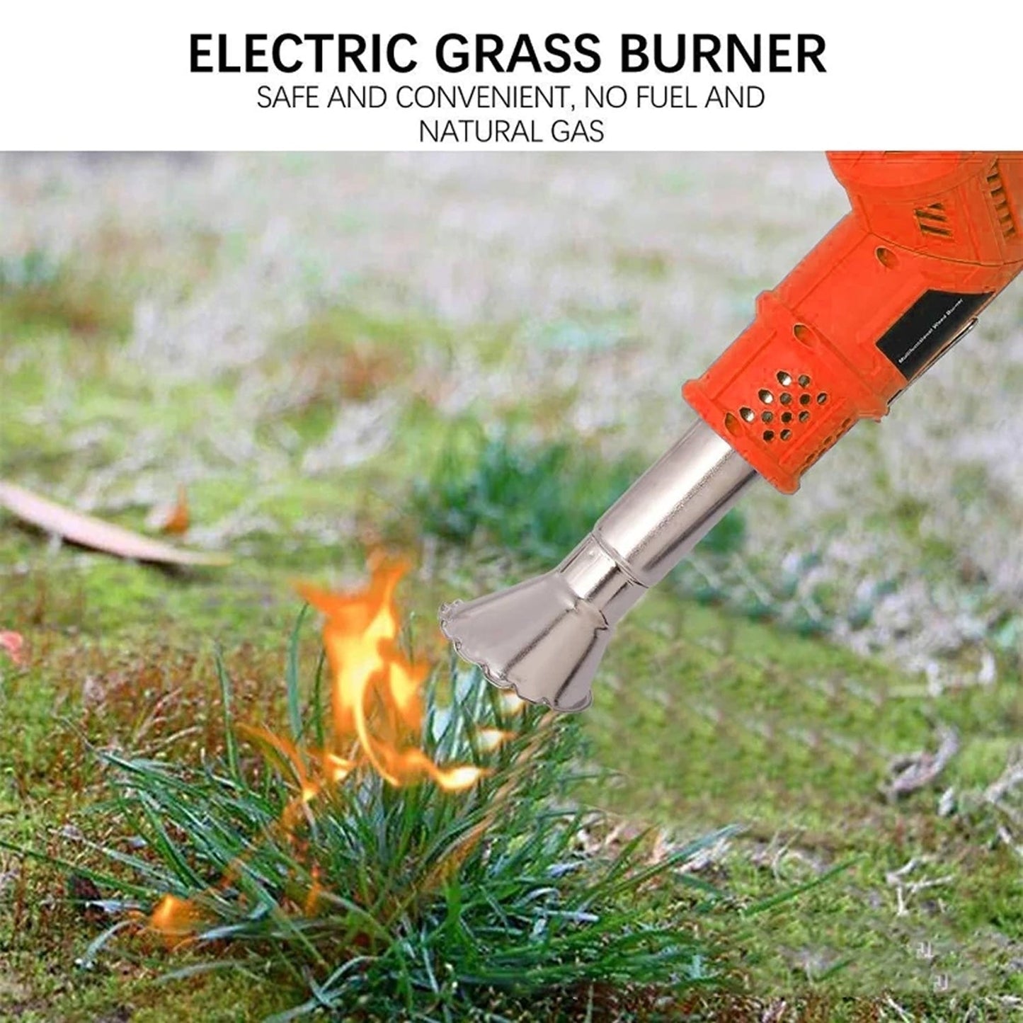 Electric Weed Burner and BBQ Lighter - 3-in-1 Tool for UK