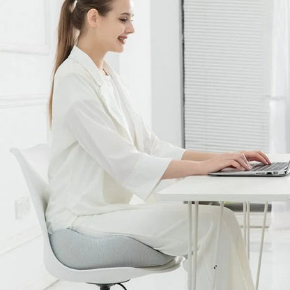 ComfortMax Support Cushion for Desk Chairs with Adjustable Fit