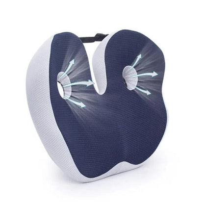ComfortMax Support Cushion for Desk Chairs with Adjustable Fit