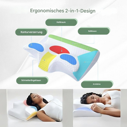 Ergonomic Memory Foam Pillow for Neck and Back Support – RelaxNeck