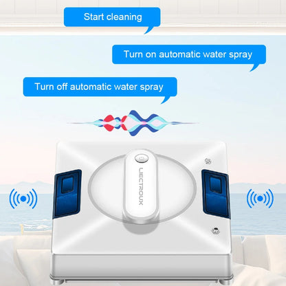 Window Cleaning Robot with Dual Water Spray and Laser Sensor Navigation