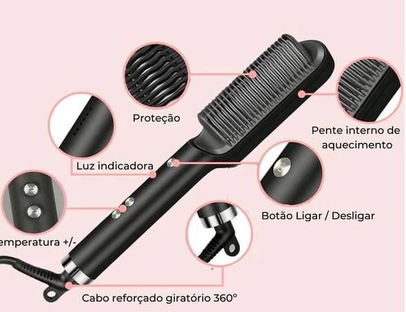 Multifunctional Straightening Comb | Silk Straightener