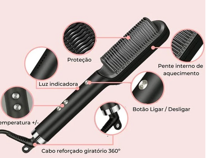 Multifunctional Straightening Comb | Silk Straightener