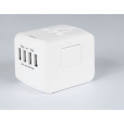 Global Travel Adapter with USB Ports for Effortless Charging
