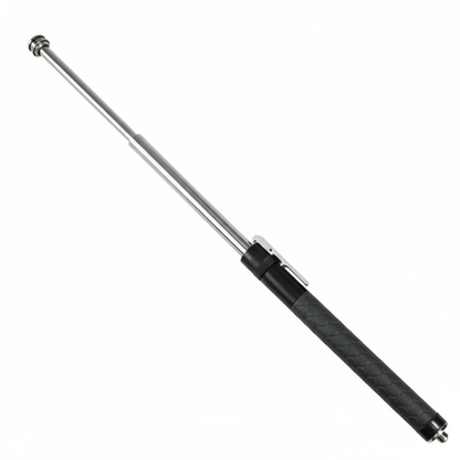 Compact Self-Defense Baton with Quick-Deploy Glass Breaker