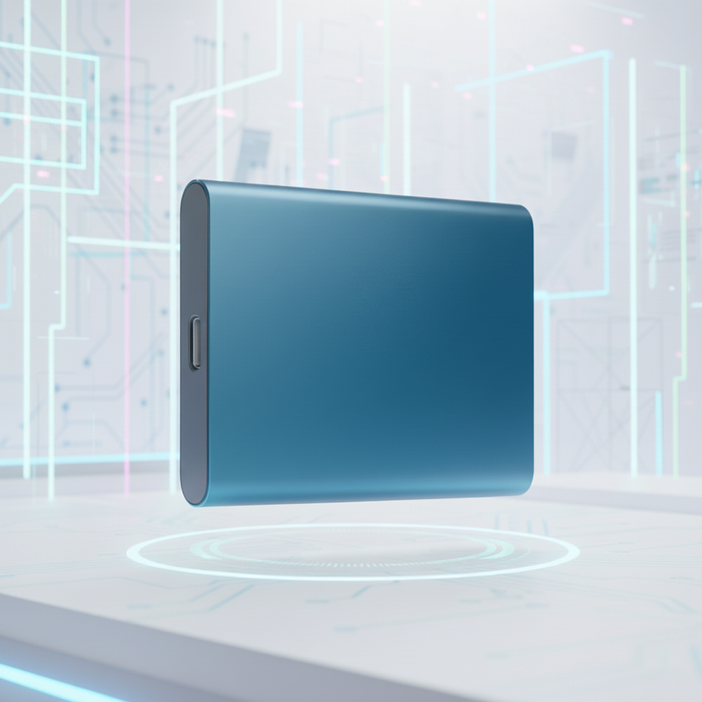 High-Speed 128GB Mobile Storage - External USB-C Portable SSD