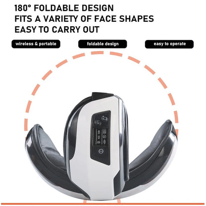Portable Eye Massager - Bluetooth Music, Soothing Heat & Vibration