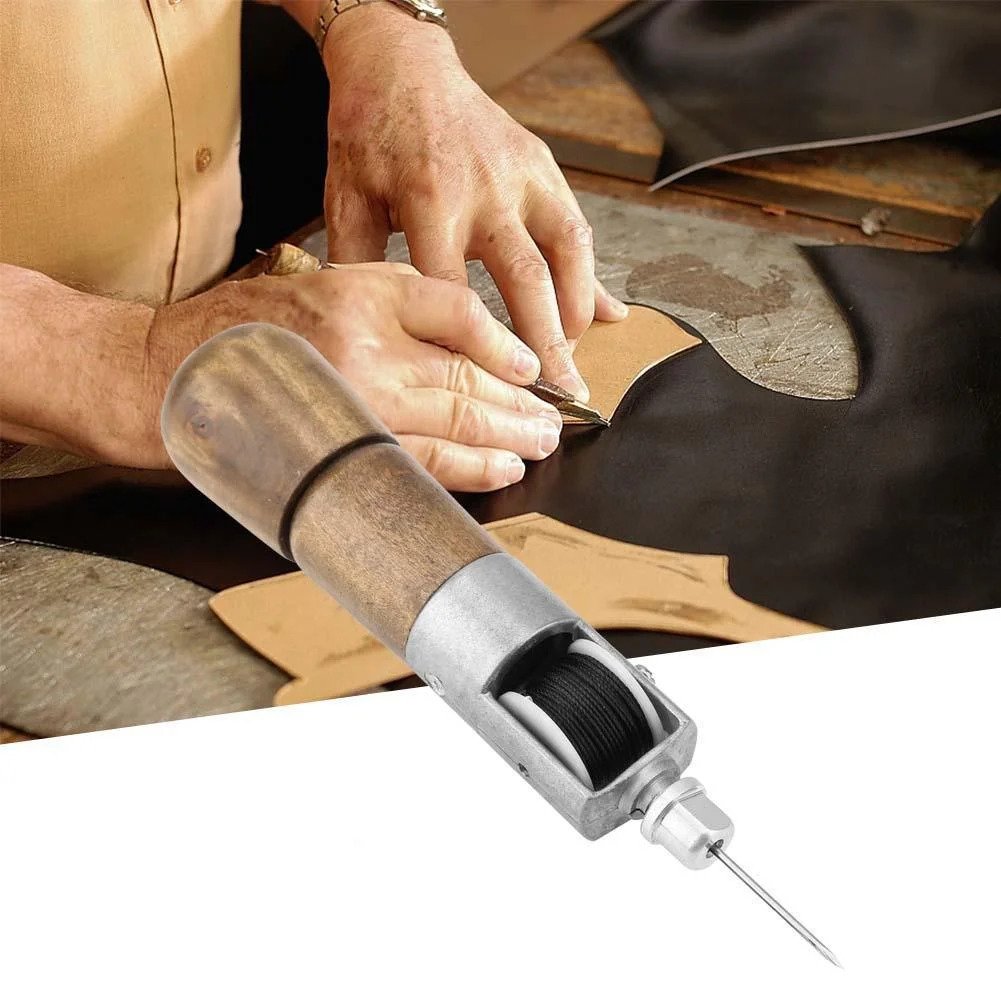 Leather Hand Stitching Awl Kit - Needlework Set [Last Day Discount]