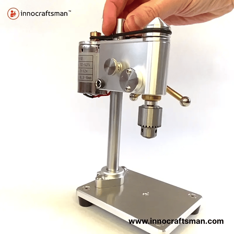 Compact Precision Drill Press for Fine Crafting