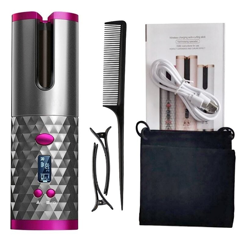 Effortless Curls: The Ultimate Cordless Hair Curler