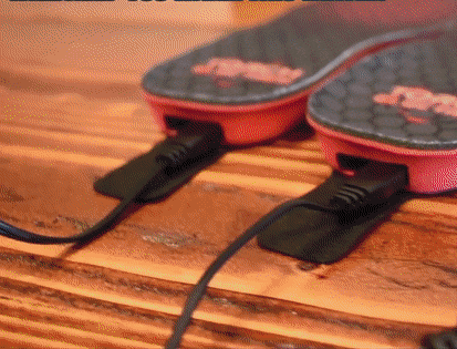 Rechargeable Heated Insoles – USB Rechargeable with Adjustable Heat Settings