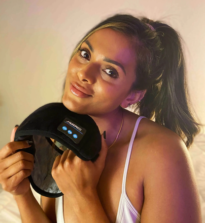 DreamEase Sleep Mask with Built-in Headphones