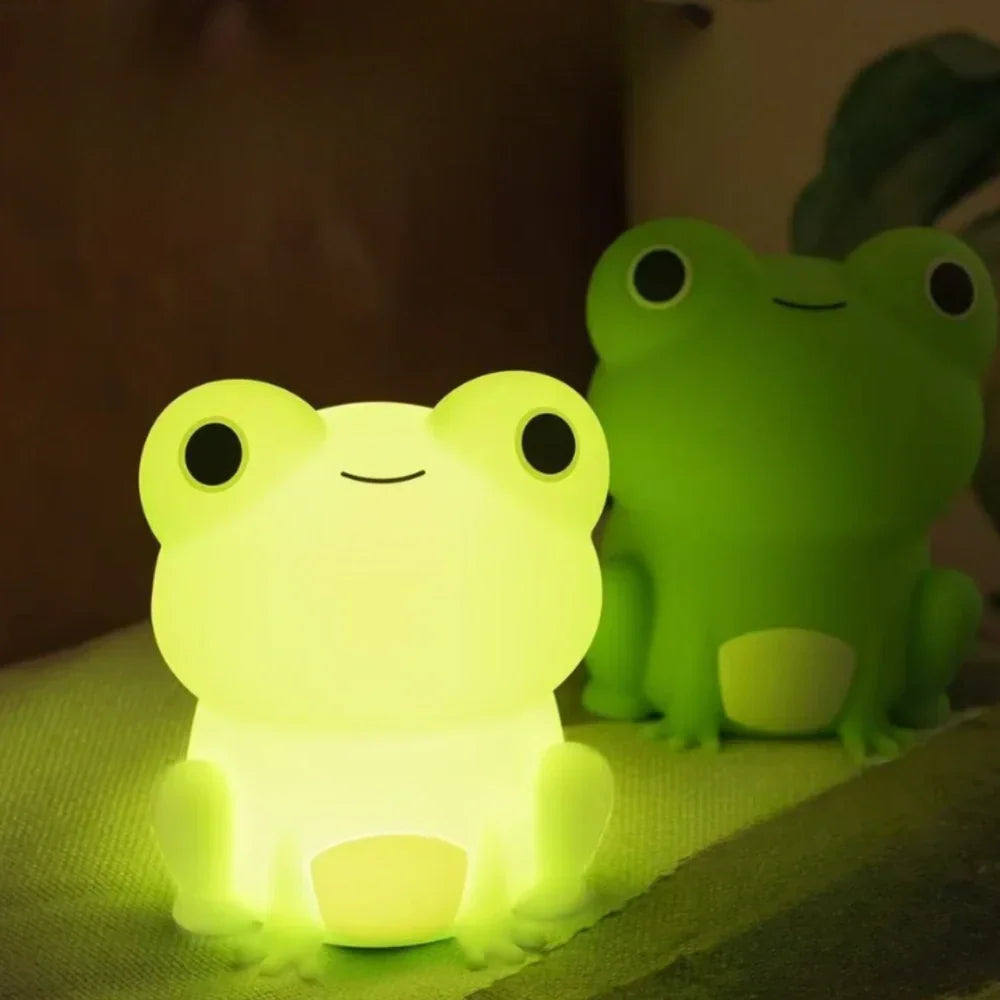 Charming LED Night Light with Adjustable Brightness & Timer