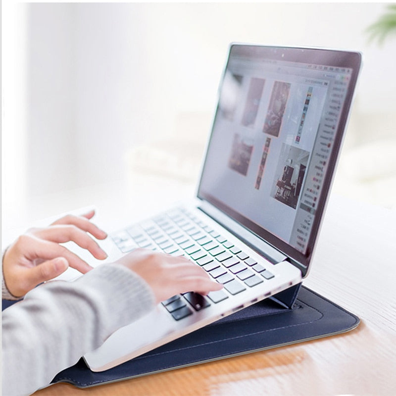 Waterproof Laptop Protector and Organizer - SafeFold Design