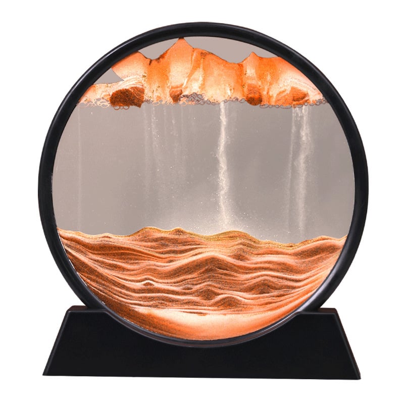 Mesmerizing 3D Sand Art Frame - 18 x 19 cm