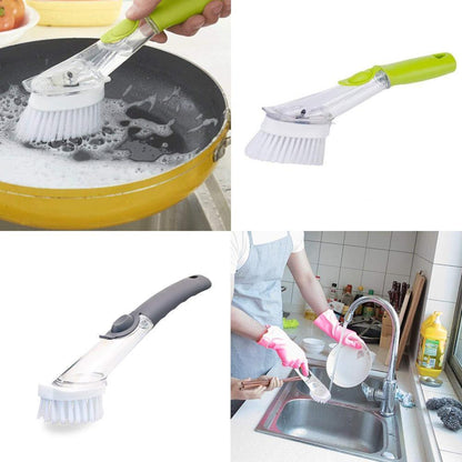 Effortless Dishwashing with Built-in Soap Dispenser