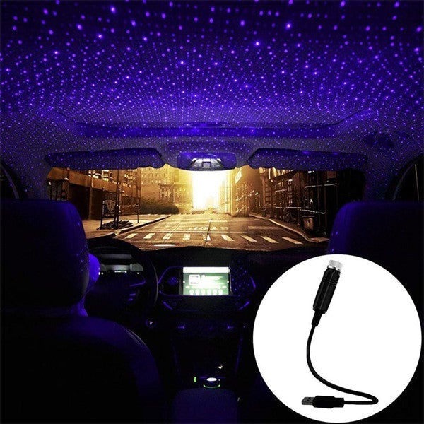 Dreamy Starry Night USB Projector Light for Car & Home
