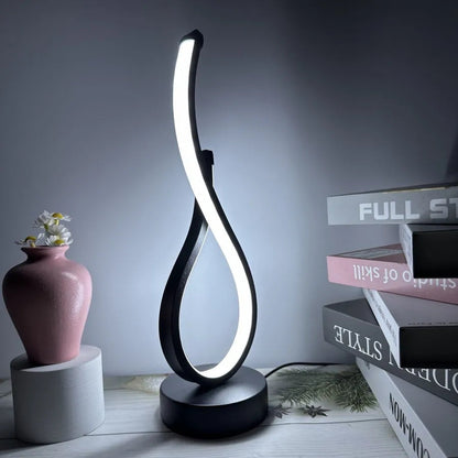 Adjustable Brightness LED Table Lamp | 3 Color Selections | Modern Style