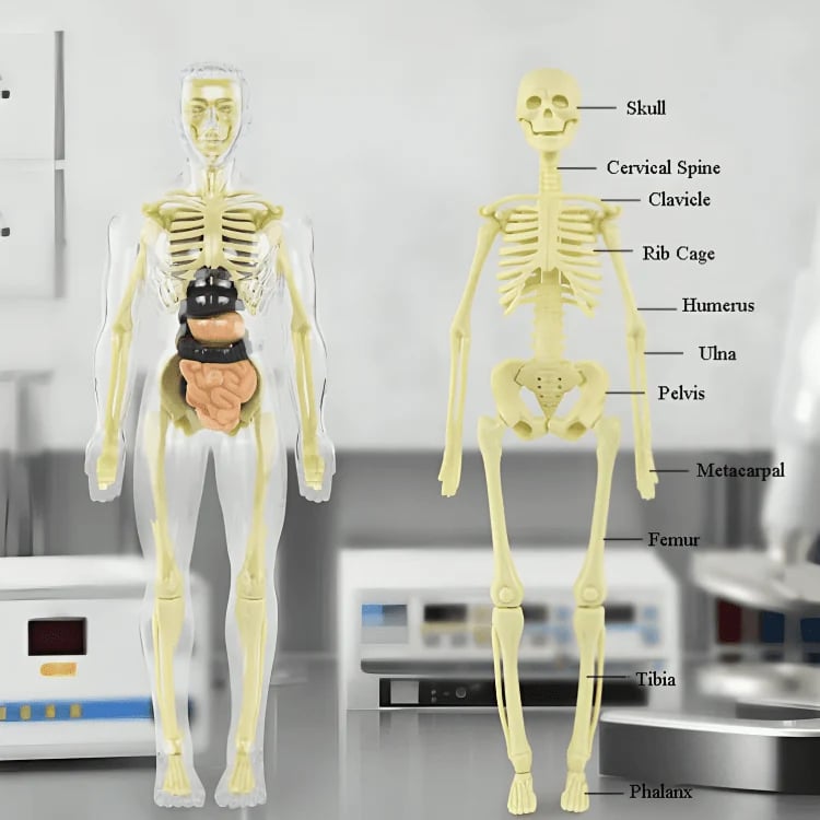 Interactive 3D Human Anatomy Model for Learning & Teaching