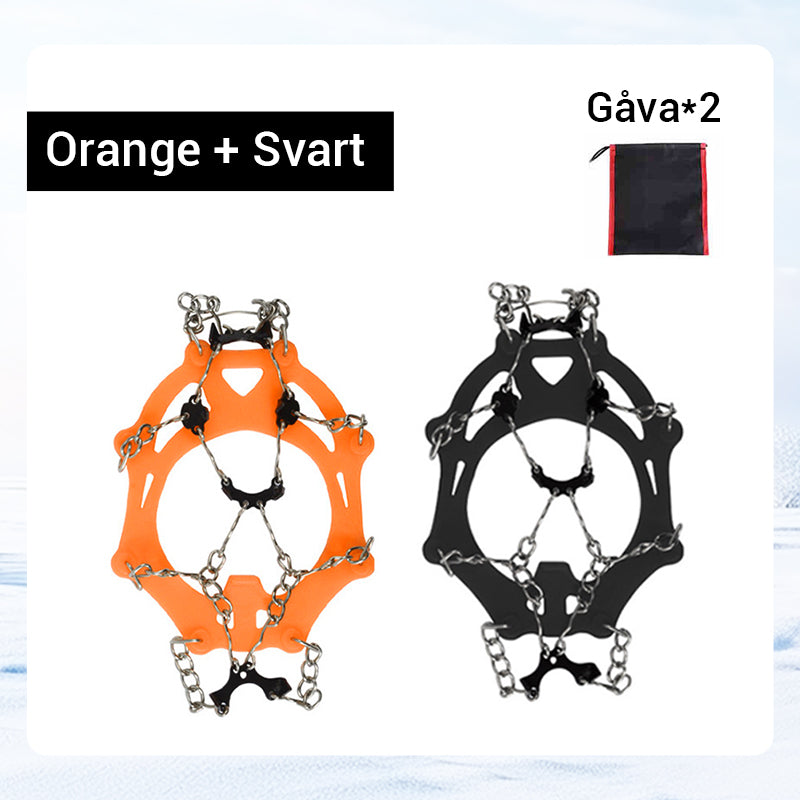 Non-Slip Traction Aids for Walking on Ice, Snow, and Mud