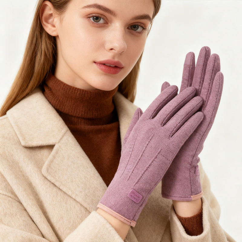 Keep Warm with Touchscreen-Compatible Winter Gloves for Anytime Use