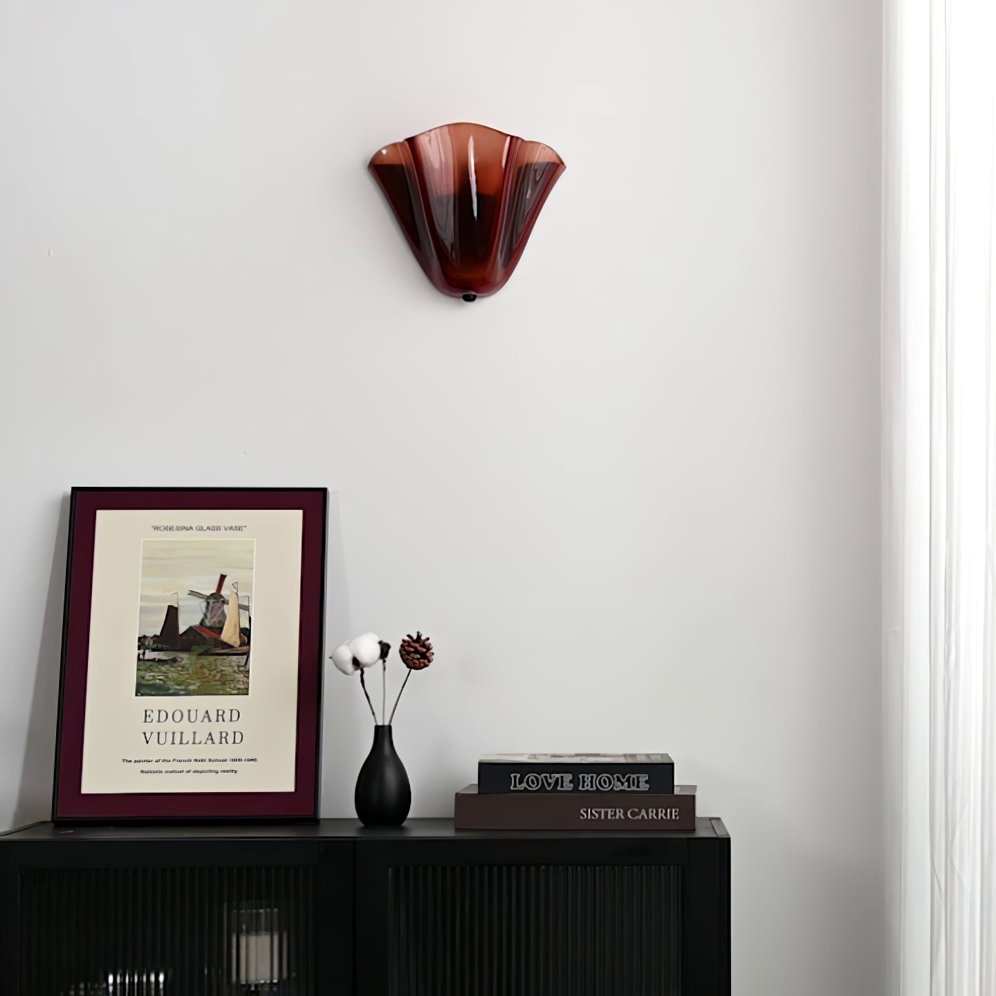 Elegant Home Wall Lights with Petal Design