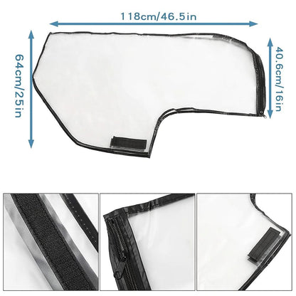 Transparent Rain Cover for Golf Bags