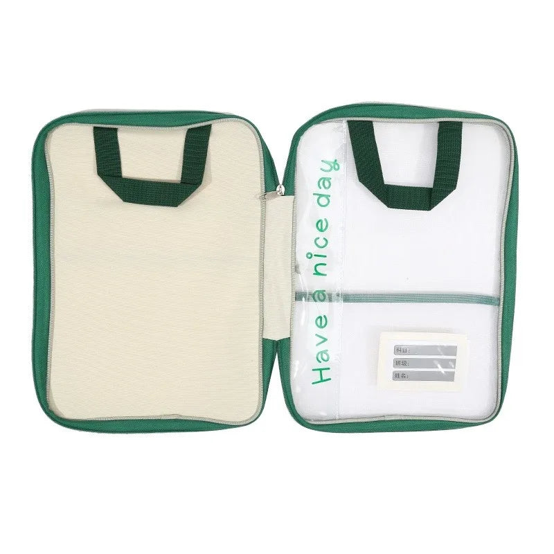 A4 Document Bag | Waterproof & Transparent | Spacious with Carry Handle