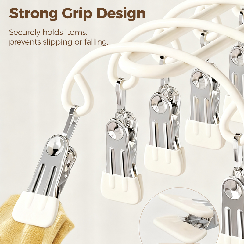 Double Capacity Clothes Drying Rack for Faster Drying