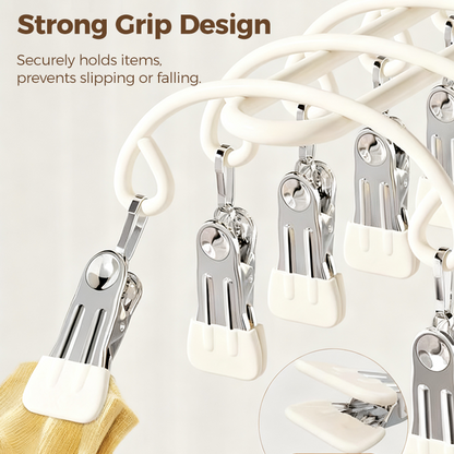 Double Capacity Clothes Drying Rack for Faster Drying