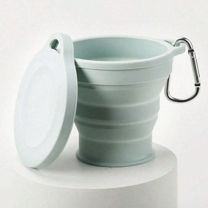 Collapsible Cup for Outdoor Use | Food-Grade Silicone | Includes Hanging Loop