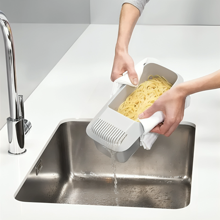 50% OFF | Microwave Safe Pasta Strainer – Last Day Discount