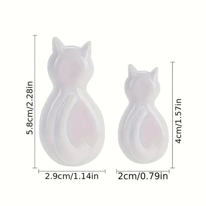 2-Pack Cat Wall Hooks | Waterproof & Self-Adhesive | No Drilling Needed