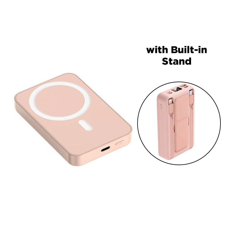 Magnetic Power Companion | Portable Wireless Charger for iPhones