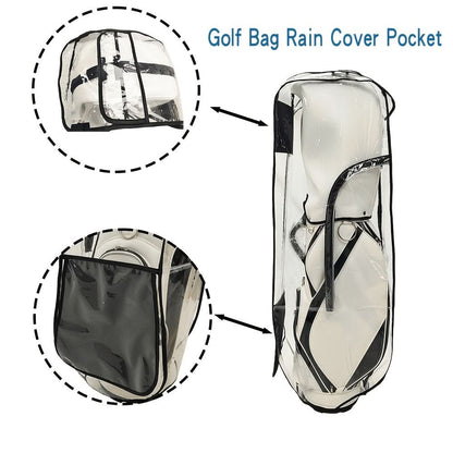 Transparent Rain Cover for Golf Bags