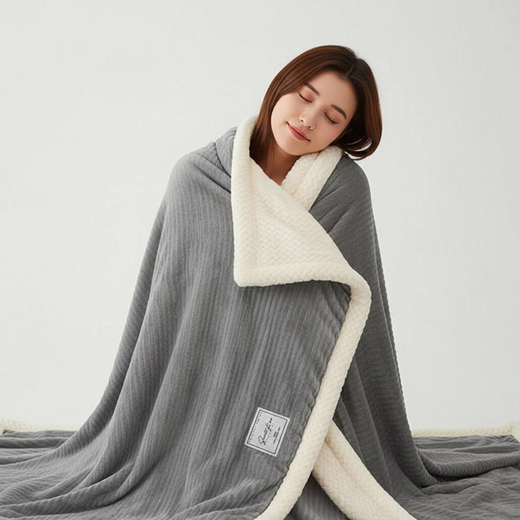 Soft and Luxurious Fleece Blanket | Lightweight & Warm | Versatile Use