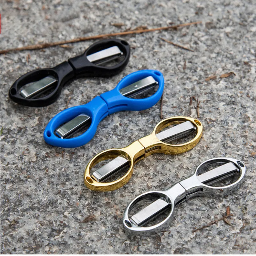Always Sharp Scissors – Keychain Tool for Convenient Access