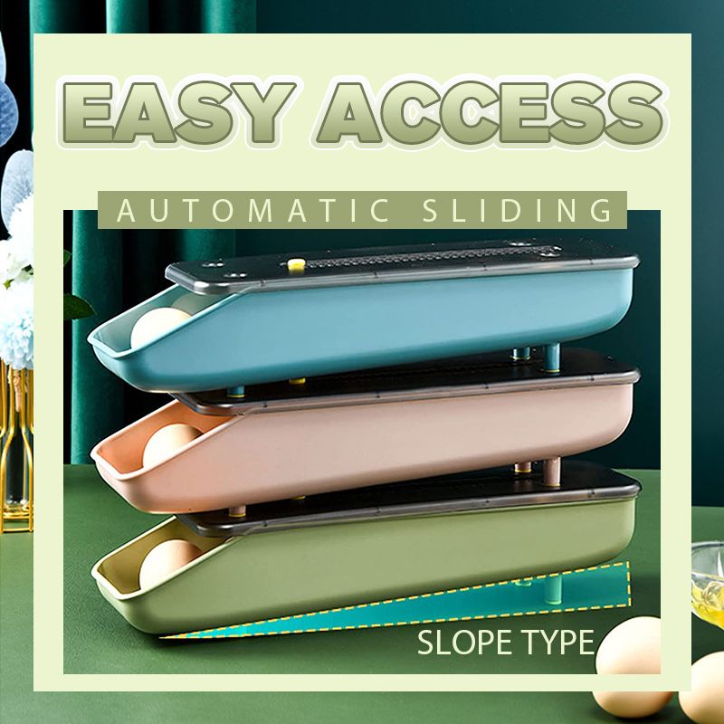 Egg Storage Organizer for Safe, Accessible Keeping of Eggs