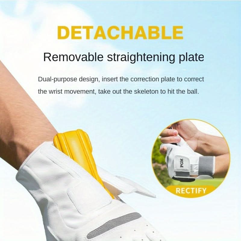 Left-Handed Golf Training Glove for Better Grip Practice