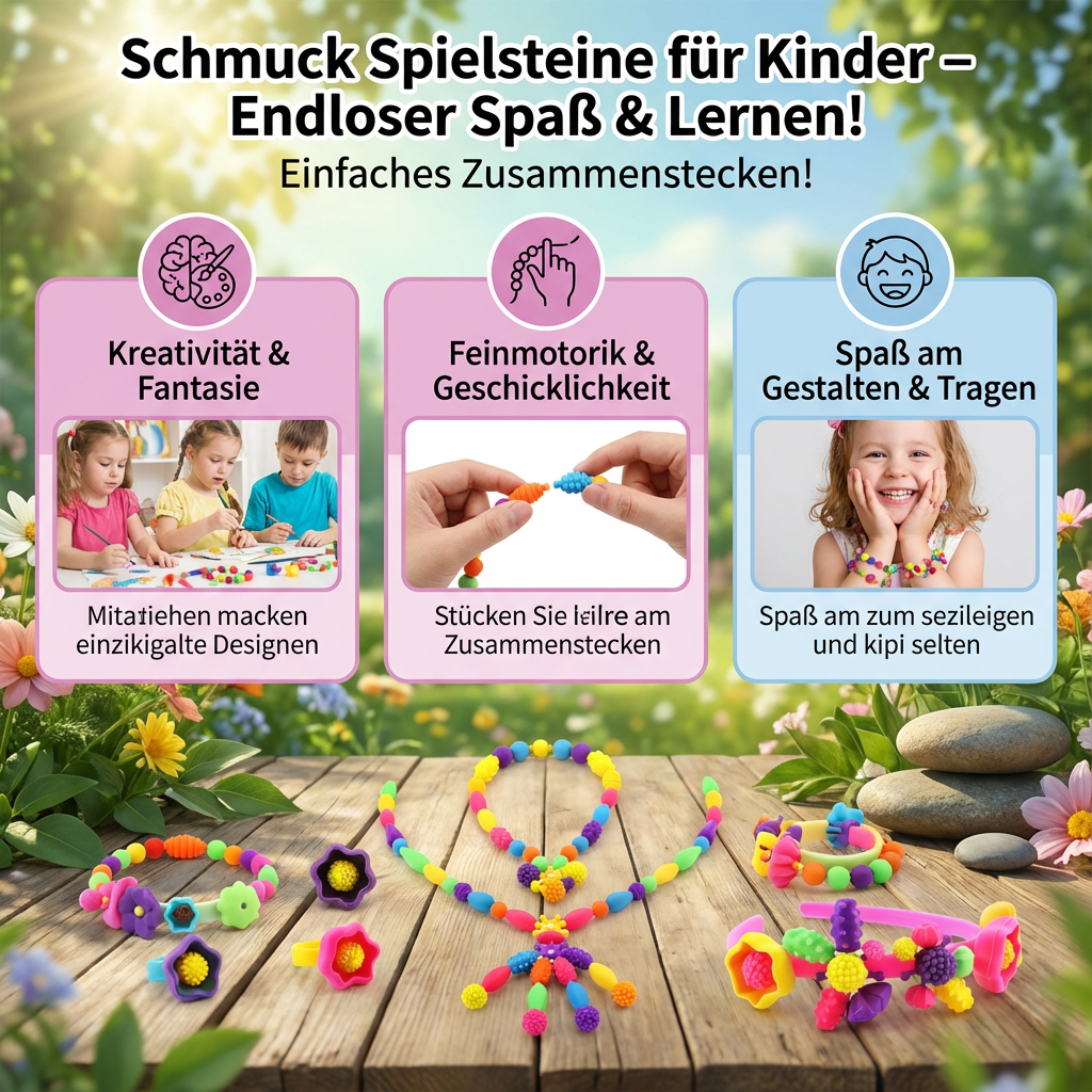 Children's Jewelry Game Pieces