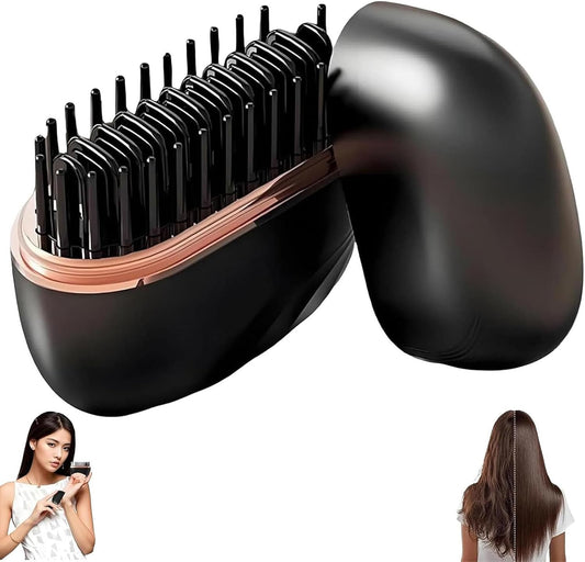 Portable Hair Styling Tool for Quick Sleek or Curly Styles