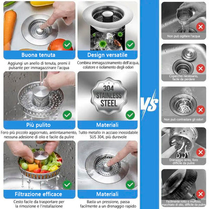 Instantly Clear Sink Clogs and Enhance Cleaning with Natural Drain