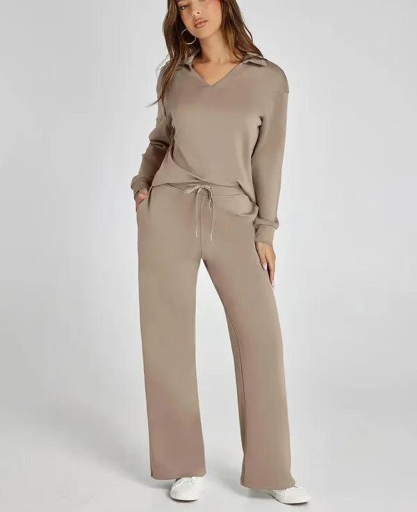 Cozy Hoodie Set in Violet | Stylish and Comfortable Lounge Wear