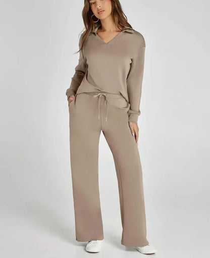 Cozy Hoodie Set in Violet | Stylish and Comfortable Lounge Wear
