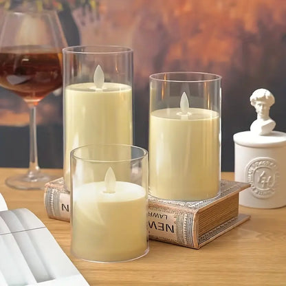 LED Candle Set for Creating a Safe and Cozy Atmosphere