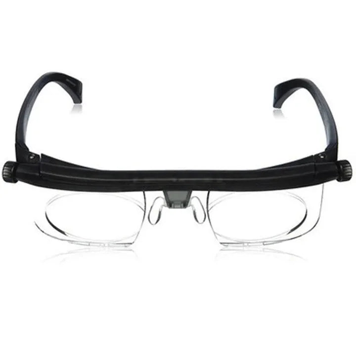 Dial-Focus Adjustable Glasses for Near and Distant Vision