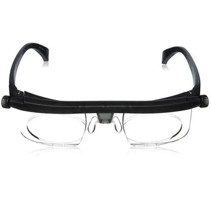 Dial-Focus Adjustable Glasses for Near and Distant Vision