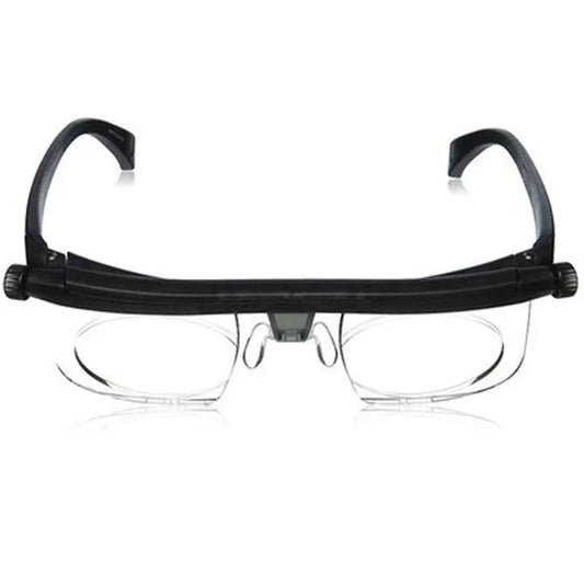 Dial-Focus Adjustable Glasses for Near and Distant Vision