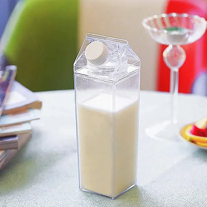 Milk Carton Style Water Bottle – AquaVista | 100% Leak-Proof, BPA-Free